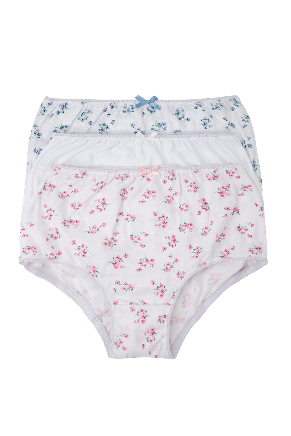 Vanessa 100% Cotton Floral Maxi Briefs Pack Of 3 – Marlon