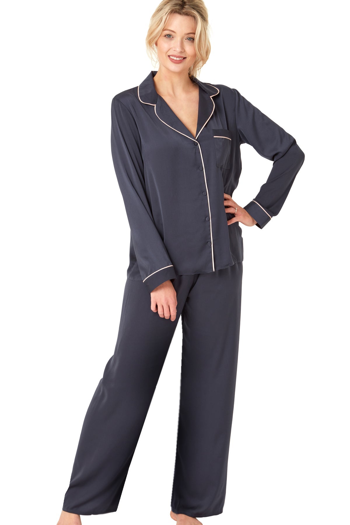 Women's Satin Jogger Pajama Pants - Stars Above™ Navy XL – Target Inventory  Checker – BrickSeek